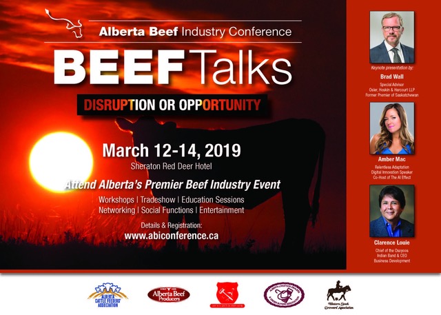 Mark your calendar for the Alberta Beef Industry Conference